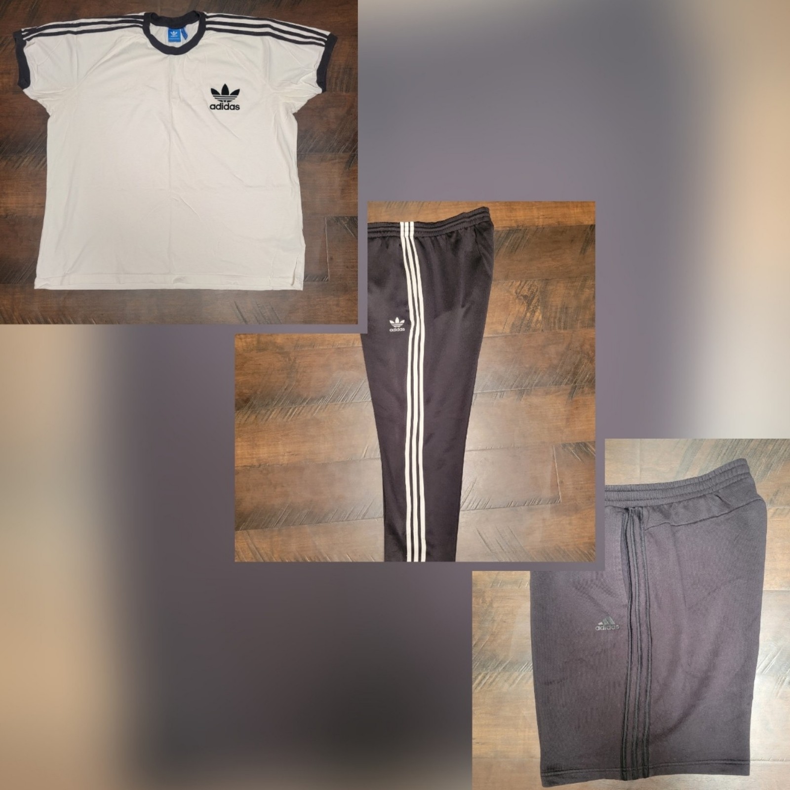 Men's Adidas Bundle Shirt Shorts & Pants 2XL