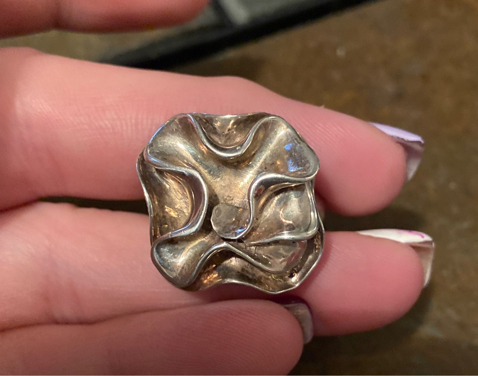 Vintage Sterling Silver Ring