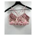 LoveShackFancy x Bandier Bra Top Floral Pink Size Medium