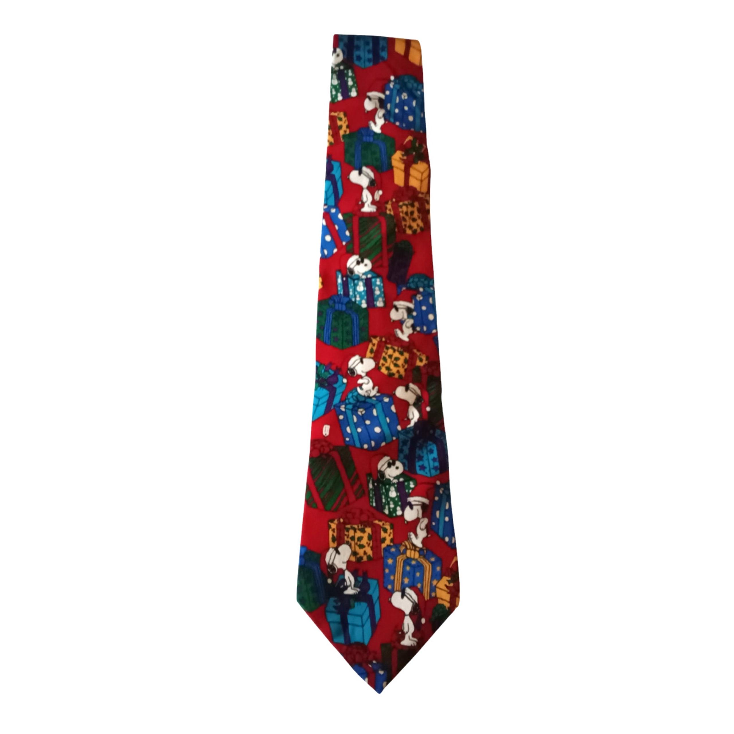 Peanuts Snoopy Gifts Christmas Men's Novelty Tie