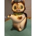 Vintage CMI 8.5 Porcelain Kitty Cat Teapot w/ Green Collar Made in Japan 1972