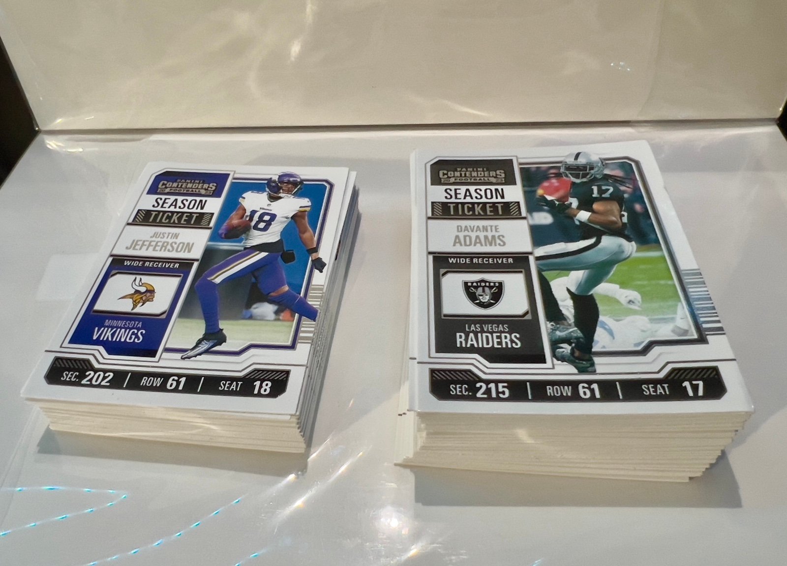 2023 Panini Contenders Football Card Lot Bundle