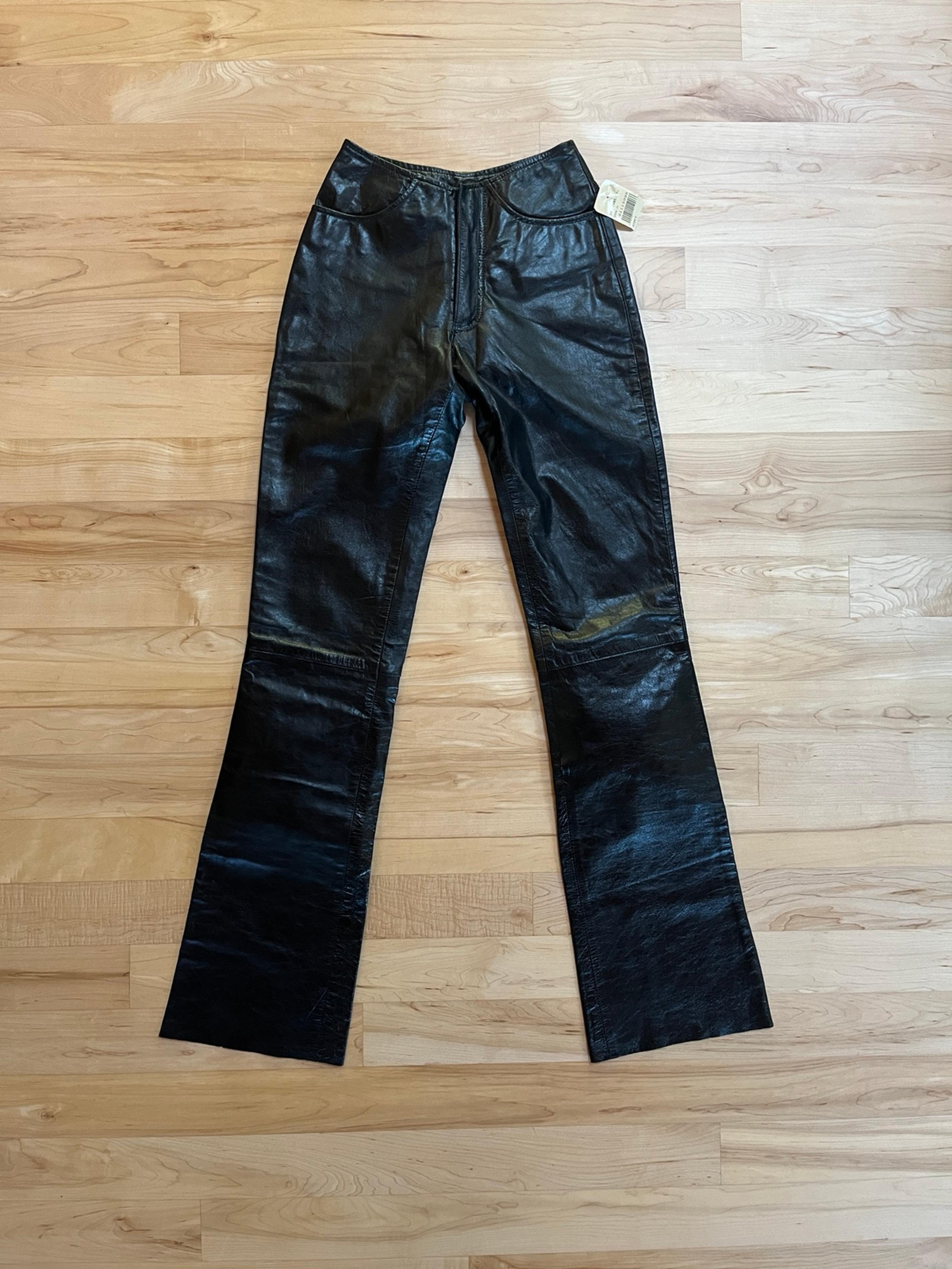Maxima Wilson’s Bootcut Leather Pants