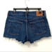 LEVI’S 501 Button Fly Echo Park Frayed Hem Mid Rise Cut Off Jean Shorts Size 29
