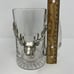 Arthur Court Designs Silver Deer Elk Stag Handeled Mug Glass Beer Stein