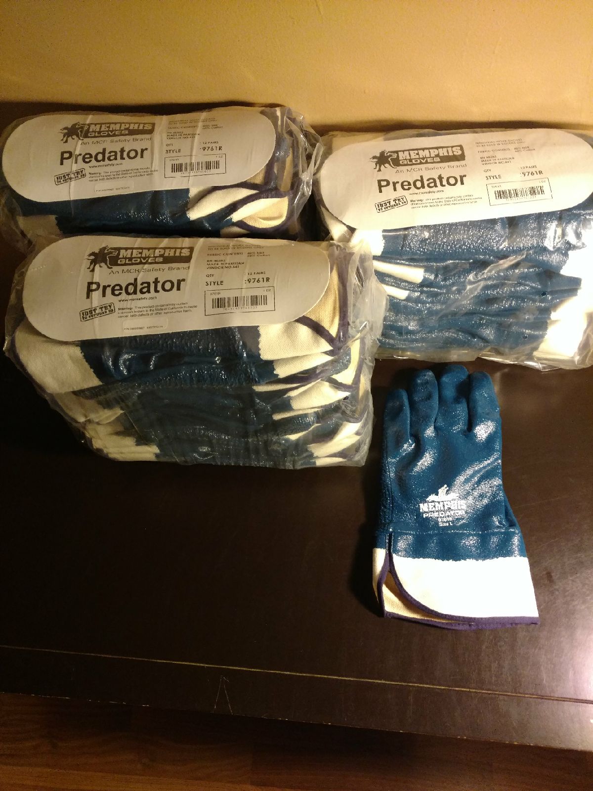 Gloves, New Work Gloves, approved FMCA
