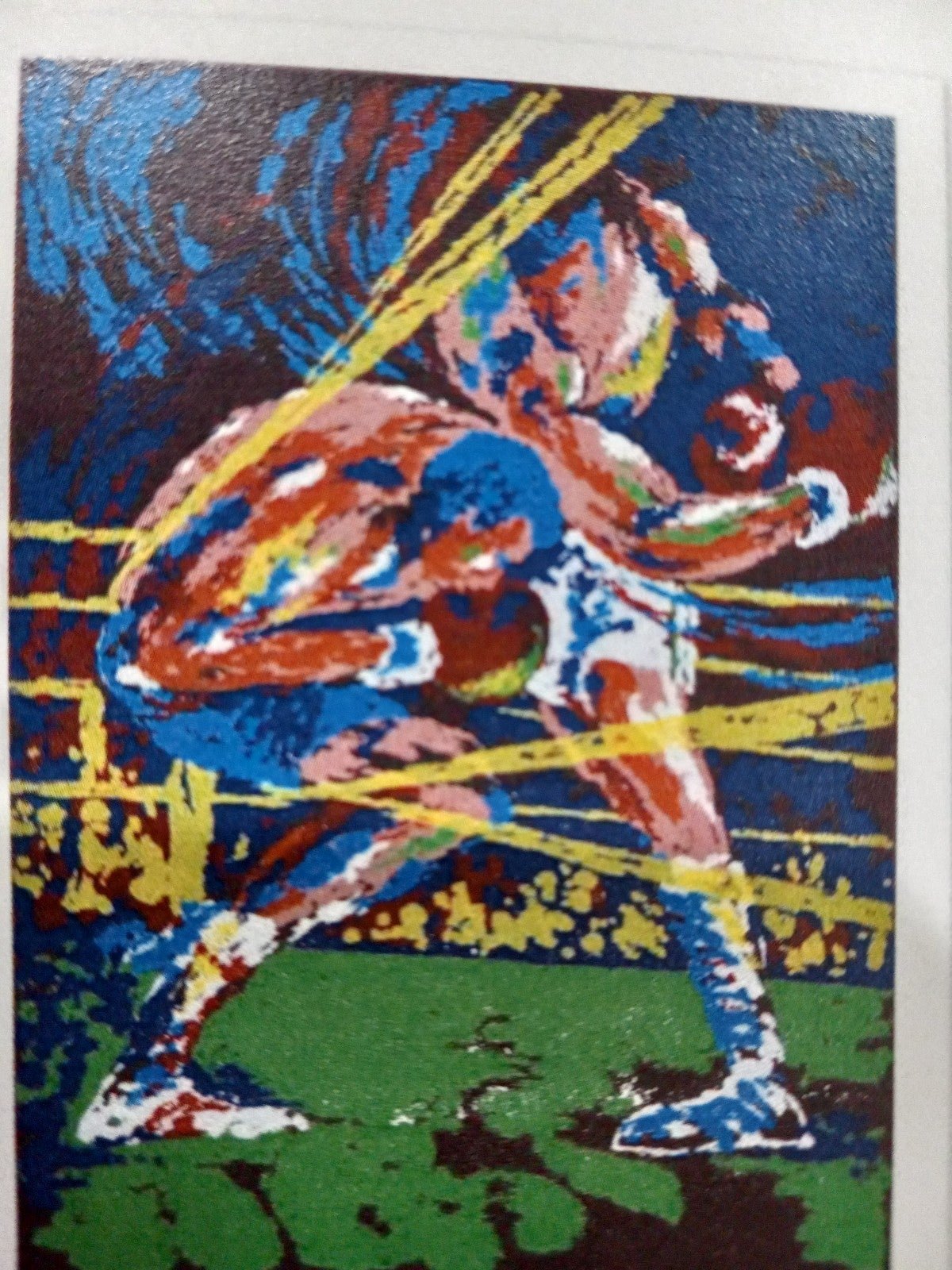 Muhammad Ali Hand Signed By Artist Ted Tanabe Numbered Serigraph With COA Boxing