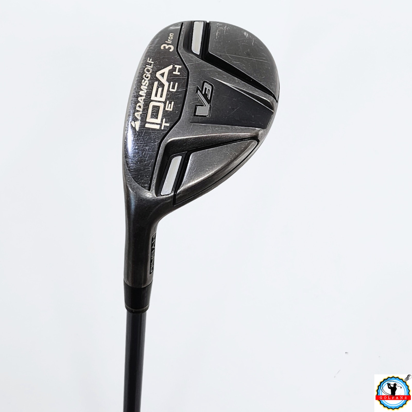 Left-Handed Adams IDEA Tech V3 Hybrid 3-Iron Bassara 55 Senior-Flex Graphite 41