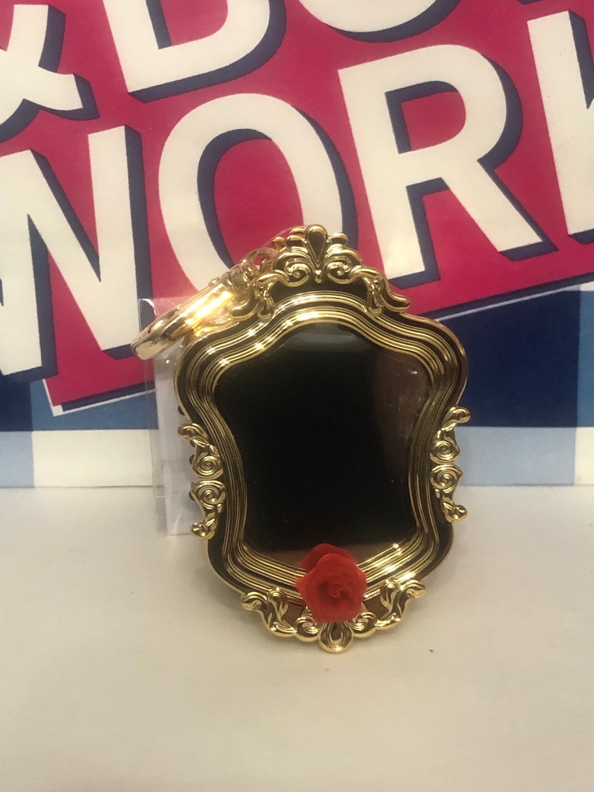 Bath & Body Works Disney Princess Belle Mirror Pocket Bac Sanitizer Holder