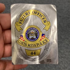 Cop sticker
