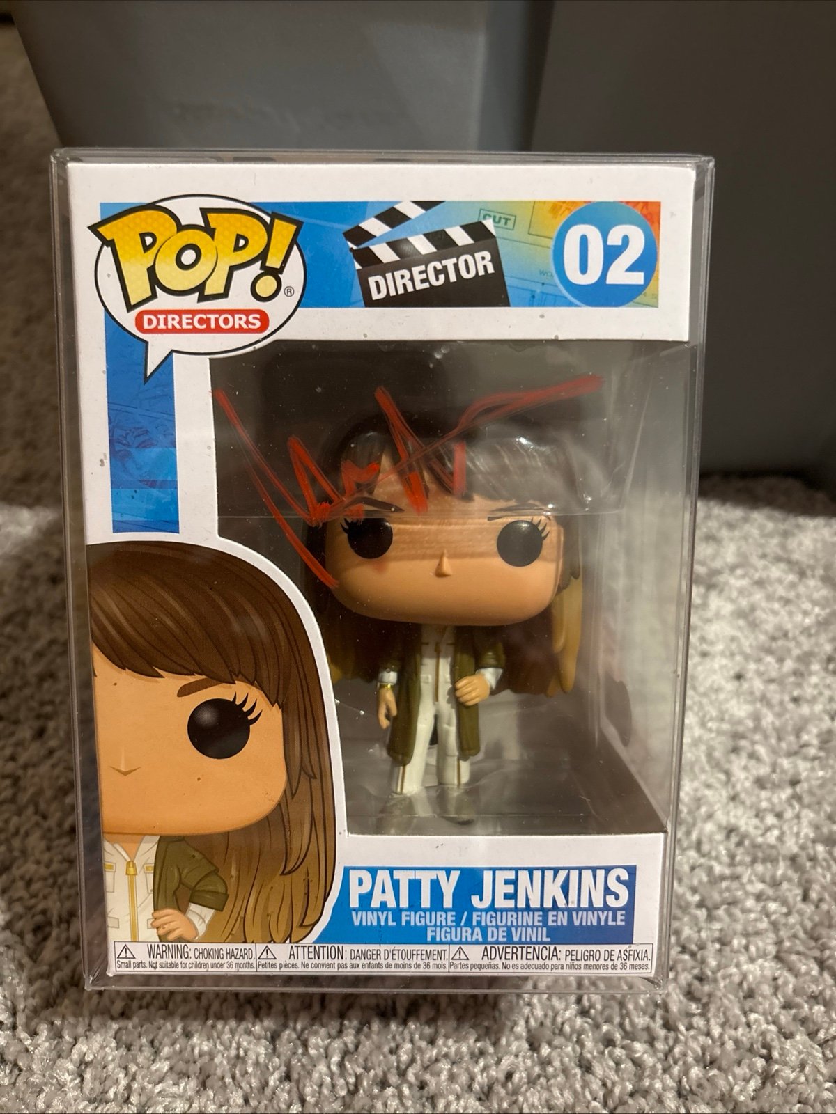 Beckett COA Patty Jenkins Signed Directors Funko Pop Autographed With Protector