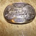 vintage edward lampson henry railroad belt buckle sealed new