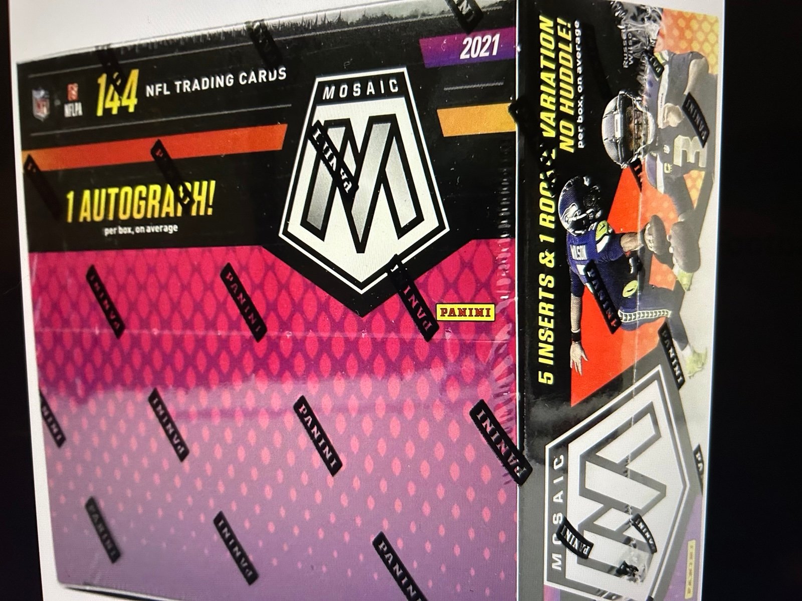 2021 Panini Mosaic Football No Huddle Box