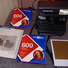 Polaroid One Step Camera