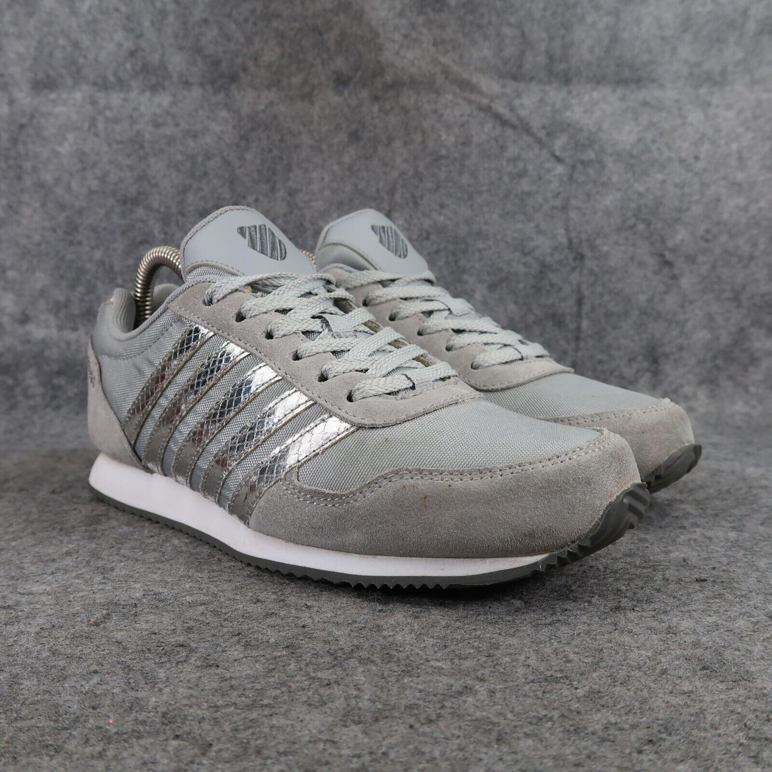 K Swiss Shoes Womens 7.5 Athletic Trainer Casual Sneakers Active Comfort Grey