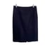 J Crew Pencil Skirt No. 2 Straight Lined Knee Length Navy Blue Wool Solid 4P