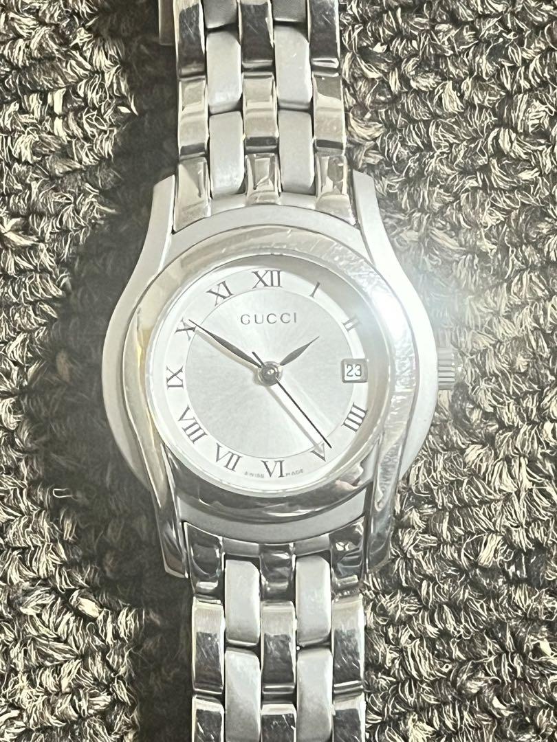 GUCCI 5500L Women's Watch Silver