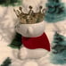 King Polar Bear Single Wick Candle Holder Bath & Body Works