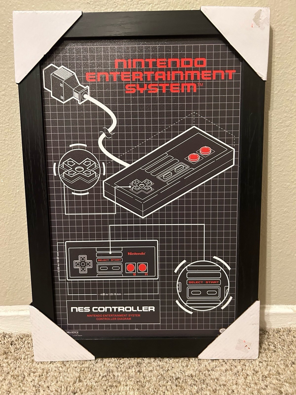 Nintendo picture frame
