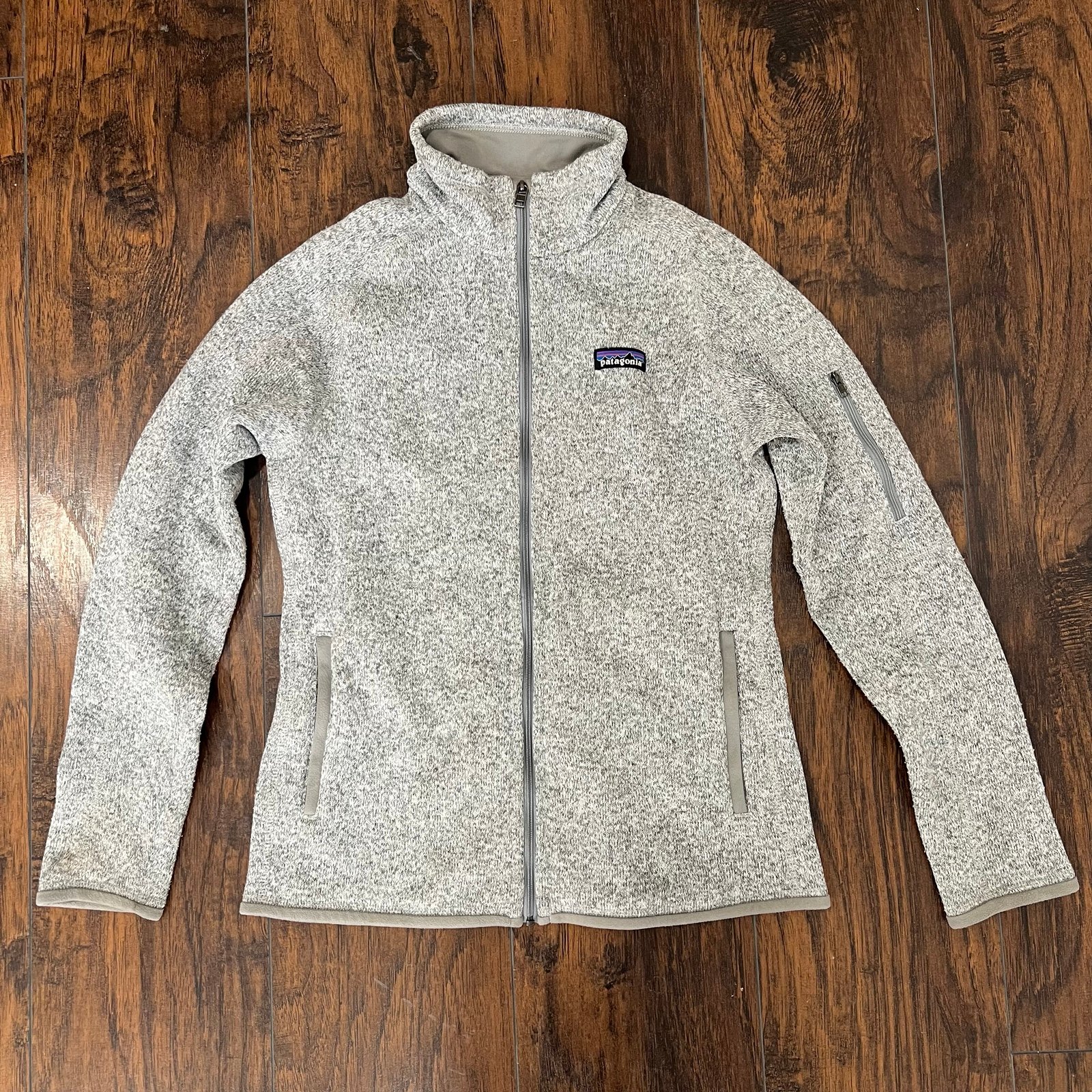 Patagonia Better Sweater Jacket in Birch White Womens