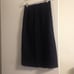 Vintage Ellen Tracy Black Wool Skirt