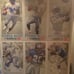3 un cut sheets of 93 fleer McDonald's collector cards