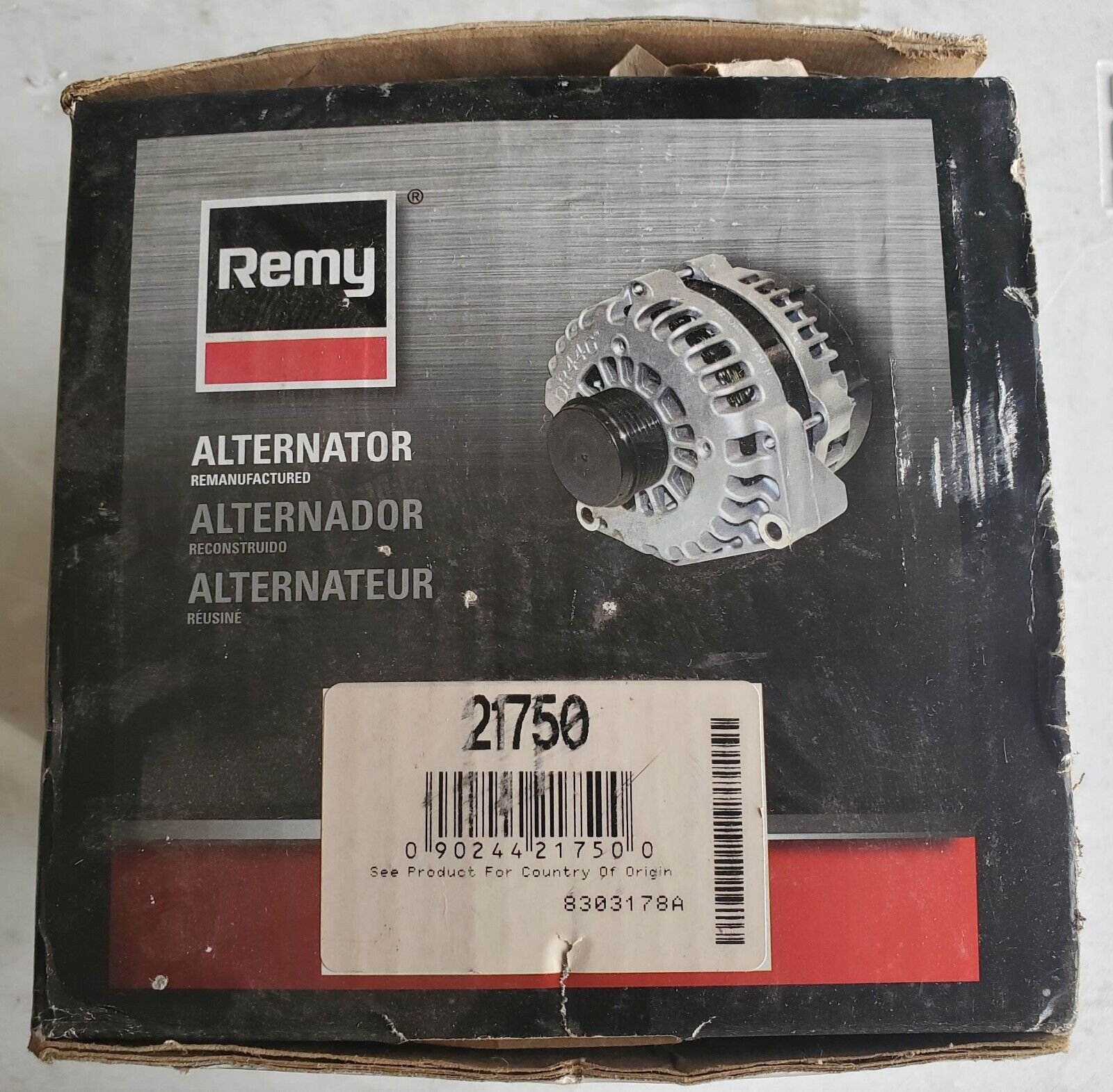 Remy 21750 Remanufactured Alternator - NO CORE NEEDED