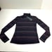 Veronica Beard Audrey Turtleneck Top XS Black Metallic Stripe NEW *SURFACE FLAWS