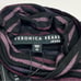 Veronica Beard Audrey Turtleneck Top XS Black Metallic Stripe NEW *SURFACE FLAWS