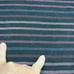 Veronica Beard Audrey Turtleneck Top XS Black Metallic Stripe NEW *SURFACE FLAWS
