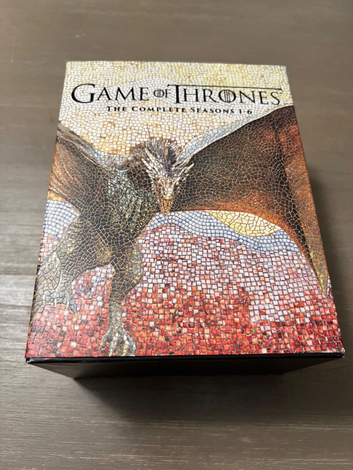 Game of Thrones: Seasons 1-6 (Blu-ray) Excellent box set w/Textured Slipcover