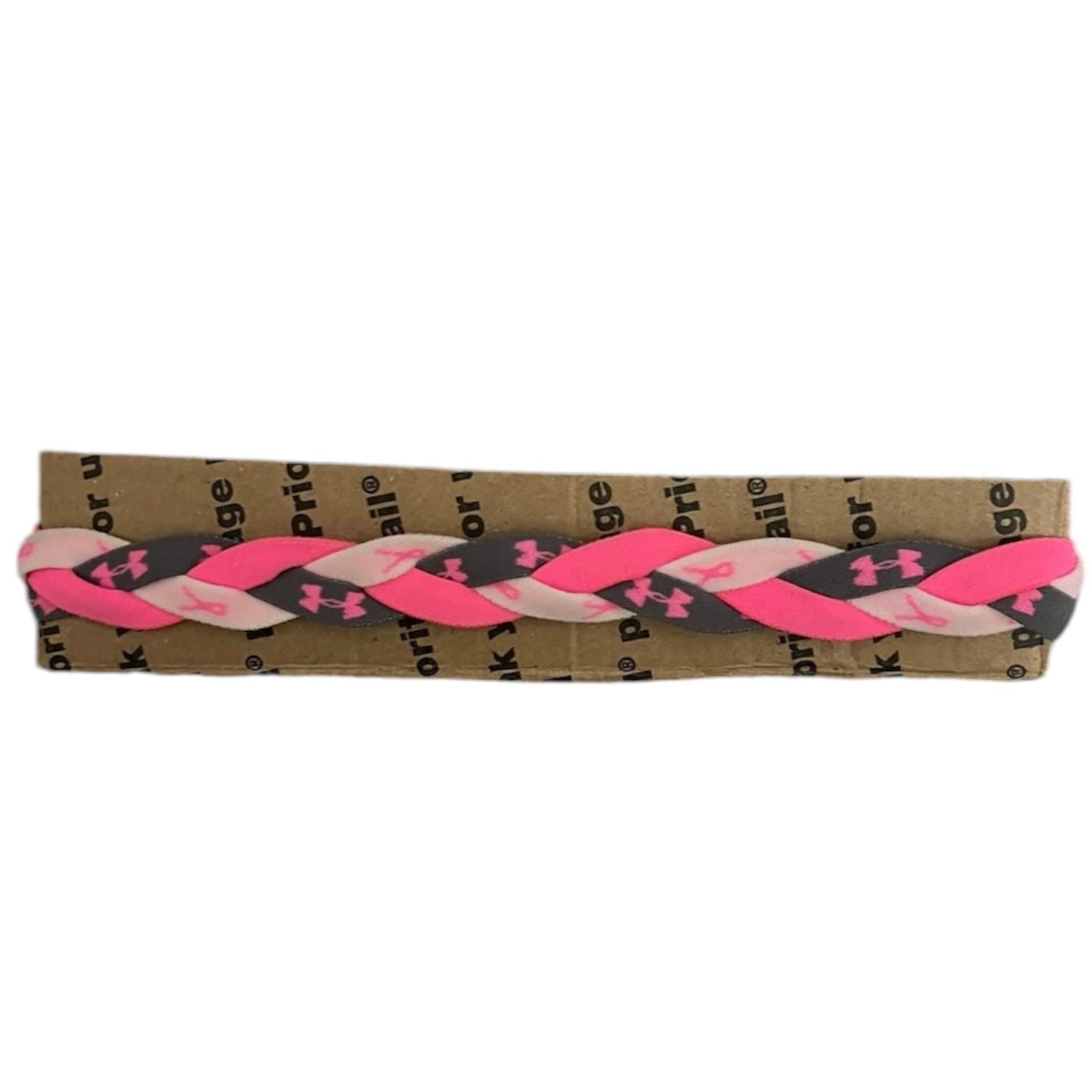 Under Armour Breast Cancer Awareness Braided Headband