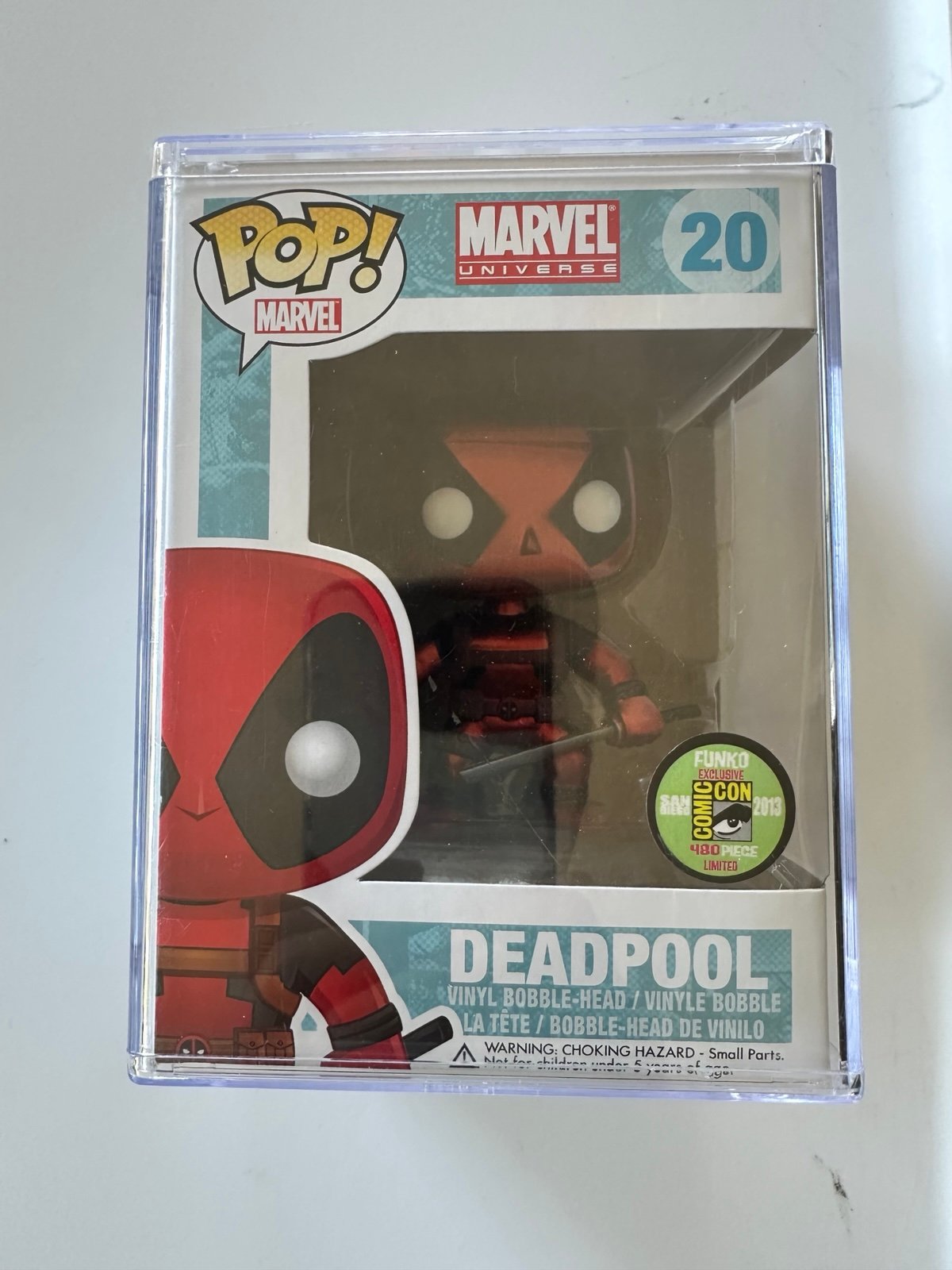 Metallic Deadpool Funko Pop Marvel SDCC 2013 Exclusive #20