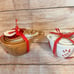 Rae Dunn Gingerbread and Candy Cane Measuring Cup Bundle Free Shipping
