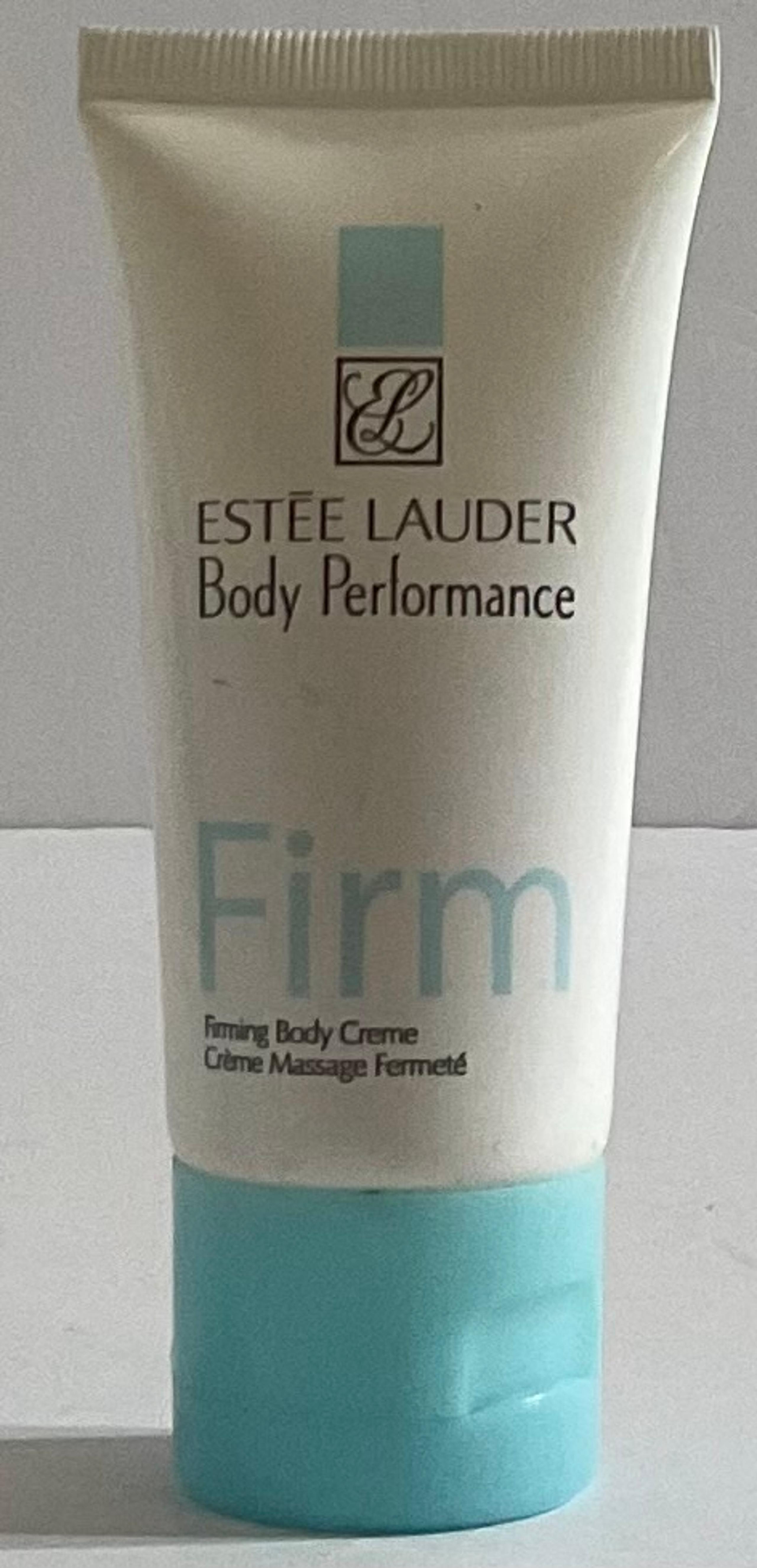 Estée Lauder body performance firming, body creme 1.7oz *Markings on bottle