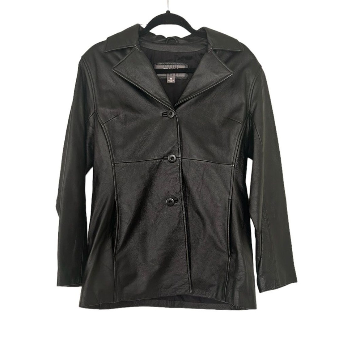 Vintage Wilsons Leather Black Blazer Jacket