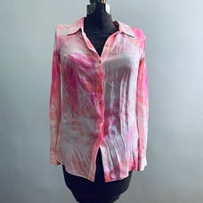 NWT Elie Tahari pink ombre blouse