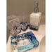 4 Piece Acrylic Liquid 3D Floating Motion Bathroom Vanity Accessory Set Shell