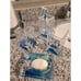 4 Piece Acrylic Liquid 3D Floating Motion Bathroom Vanity Accessory Set Shell