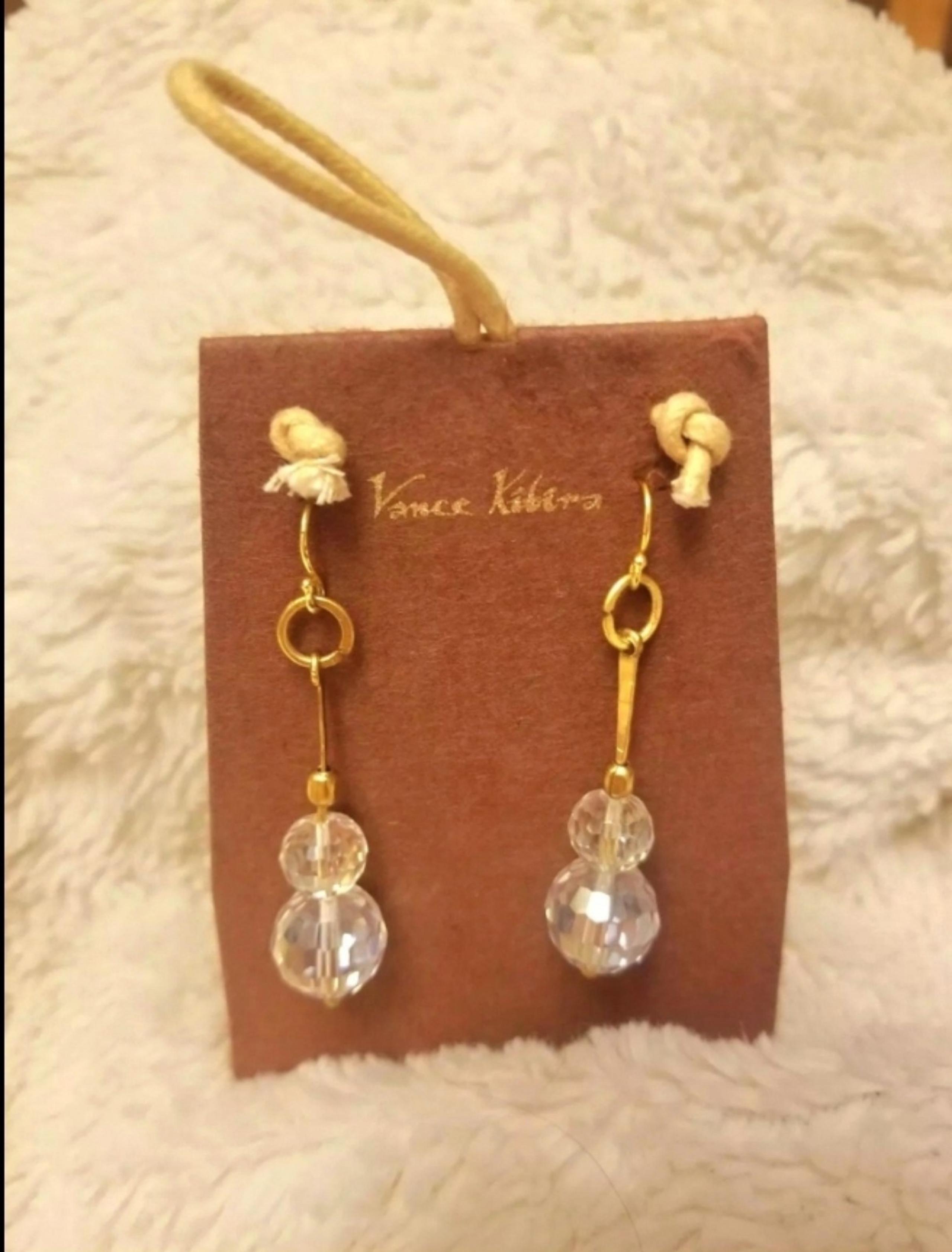 Vance Kitira Crystal Drop Earrings