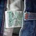 GITANO | Vintage Denim Straight Skirt Back Slit Cottage-Core | Size 12