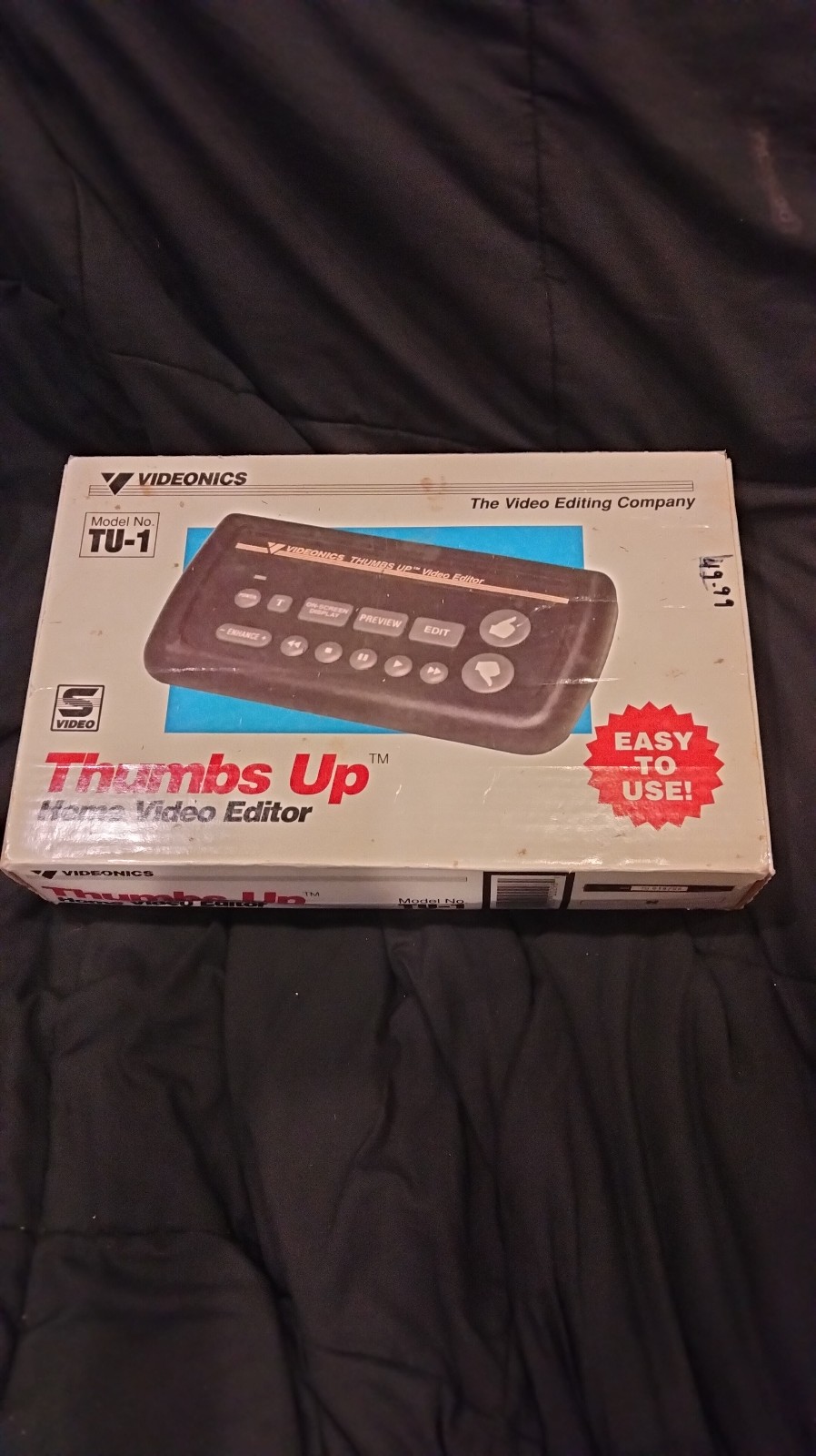 Videonics Thumbs Up TU-1 Home Video Editor With Original box