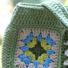 Crochet Tote Bag, Modern crochet bag, Shoulder bag, Reusable Bag 1499042617