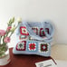 Crochet Tote Bag, Modern crochet bag, Shoulder bag, Reusable Bag 1499042617