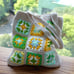 Crochet Tote Bag, Modern crochet bag, Shoulder bag, Reusable Bag 1499042617