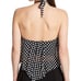 COCO REEF Riviera Dot Aura Mesh Ruffle Crop Tankini Swimsuit Bikini Black 34DD