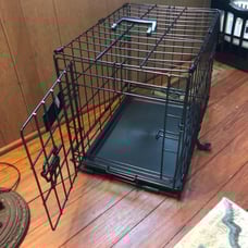 30 Inch Dogs & Cats Double Door Dog Crates With Divider