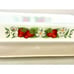 Vintage Glasbake Casserole Dish Strawberry Flower Pattern J2024 1.5 QT