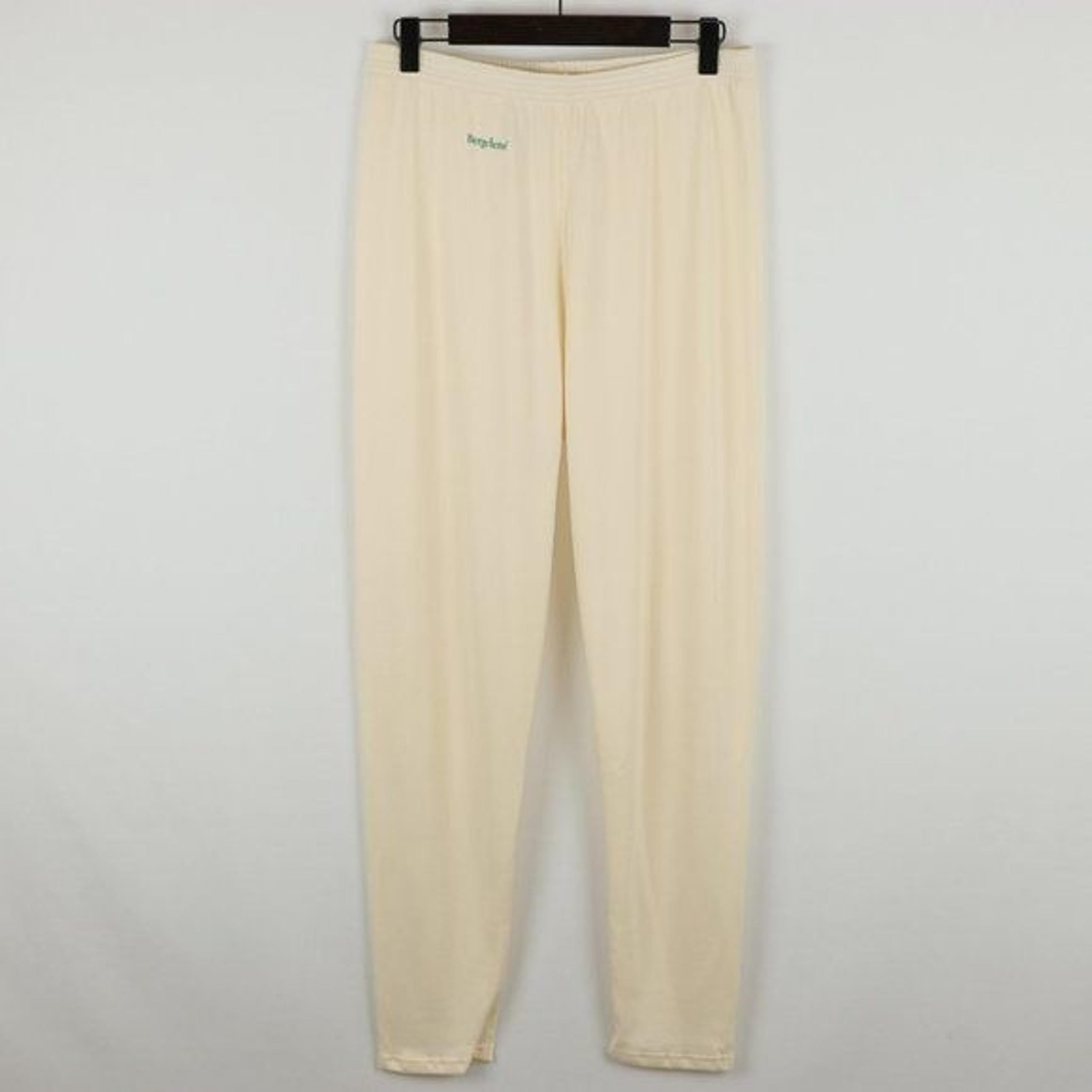 Eastern Mountain Sports Women's Large Cream Lightweight Base Layer Pants
