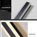 Modern Waterproof outdoor Long Strip LED wall lamp IP65 Aluminum Wall Light Gard